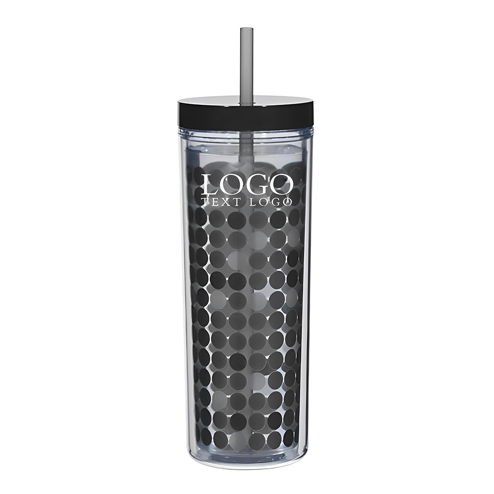Advertising Color Changing Tumbler Black With Logo