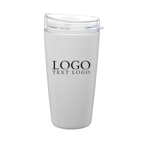 Personalized 16 oz Verano Plastic Coffee Tumbler