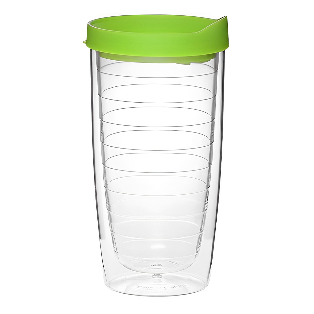14 Oz Double Wall Acrylic Tumblers Lime Green