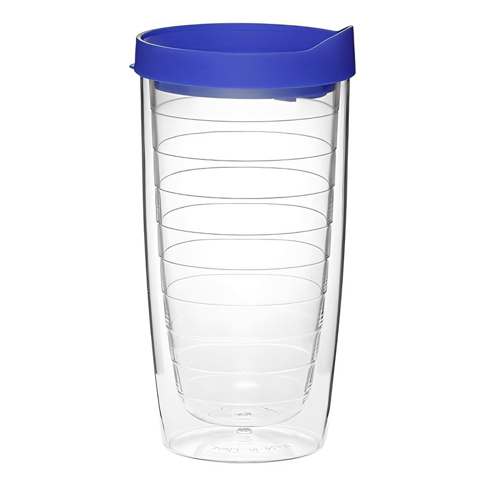 14 Oz Double Wall Acrylic Tumblers Blue Color