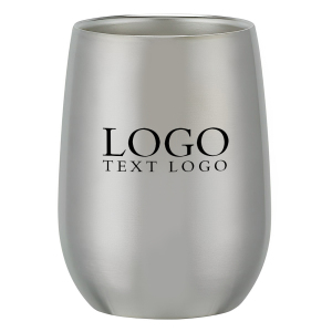 Promotional 9 oz Stainless Steel Stemless Wine Glass