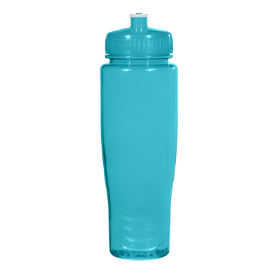 Advertising 28 Oz Poly-Clean Plastic Bottle - Custom Logo Water Bottles