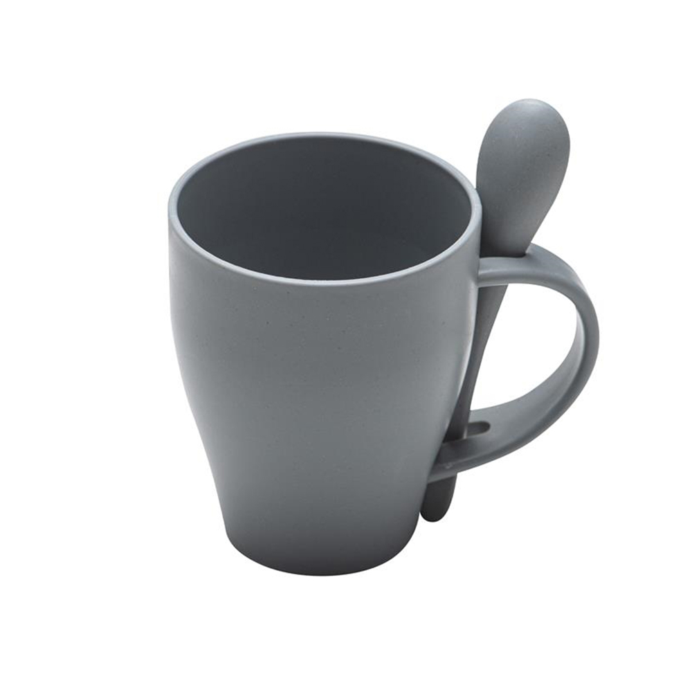 12 Oz Harvest Spooner Mug Gray