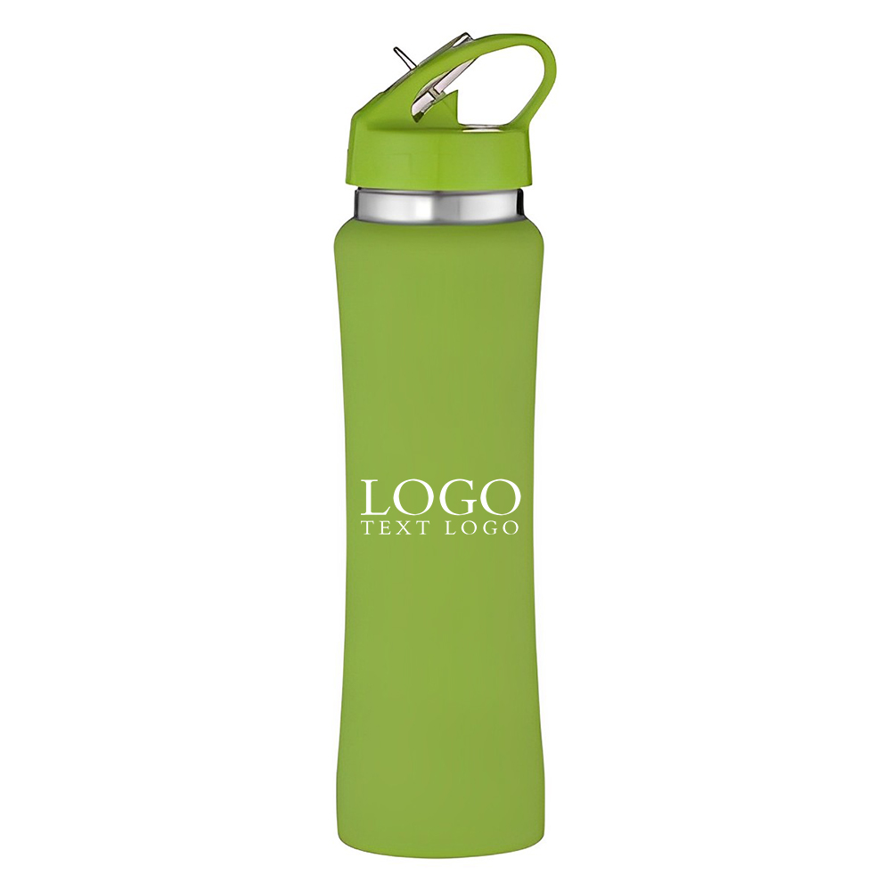 Advertising 25 Oz Hampton Stainless Steel Bottle Lime With Logo