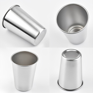 Custom 16 oz Stainless Steel Pint Cup