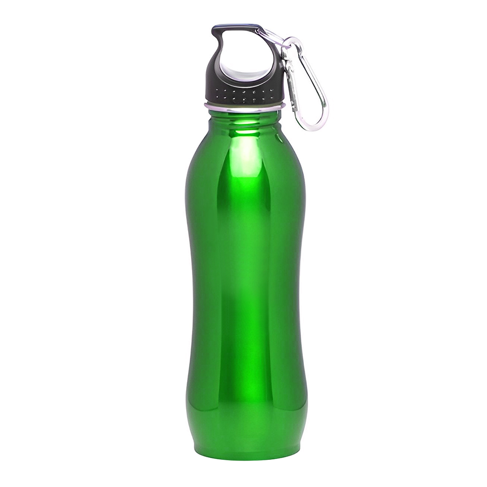Advertising 25 oz BPA free Stainless Steel Sports Bottles Green