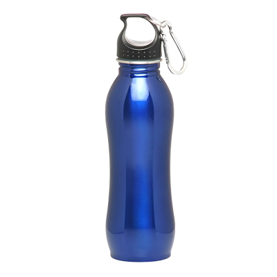 Advertising 25 Oz BPA Free Stainless Steel Sports Bottles W/ Carabiner