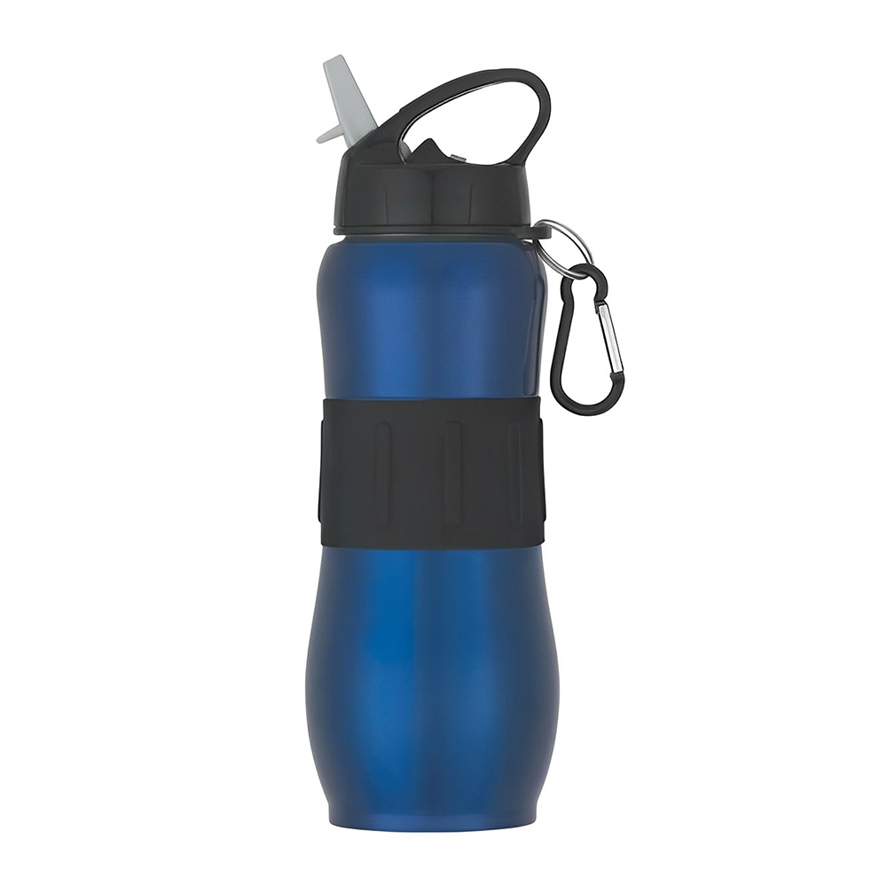 Advertising 28 Oz Stainless Steel Sport Grip Bottle Blue