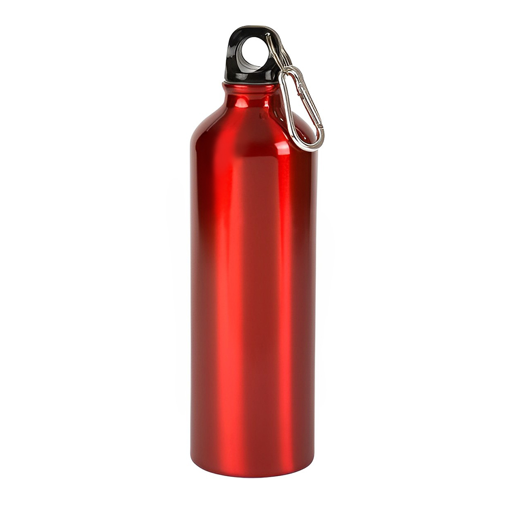 Advertising 25 oz Aluminum Alpine Bottle Red