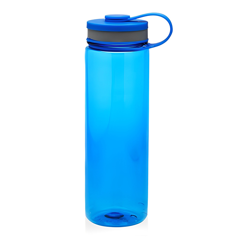 26 oz BPA free Wide Mouth Sports Bottles w Tethered Lid Blue