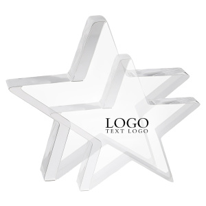  Acrylic Star Award WIth Custom Logo