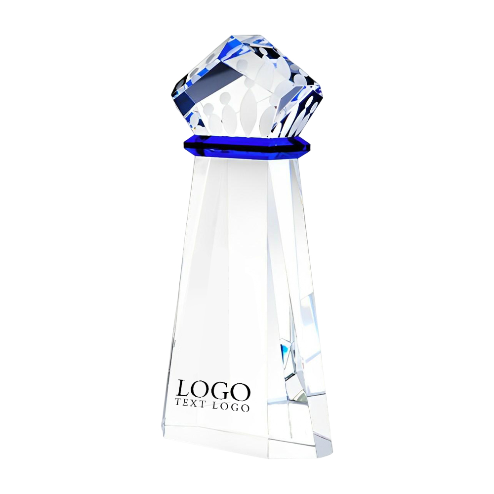 Optical Crystal Crown Achievement Award With Logo Optical Crystal Crown Achievement Award With Logo