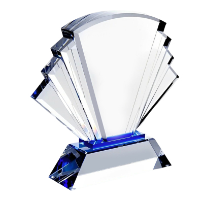 Personalized Optical Crystal Prosperity Award