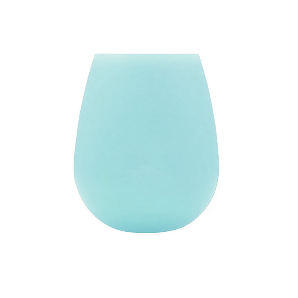 Green 12 oz Silicone Wine Cup