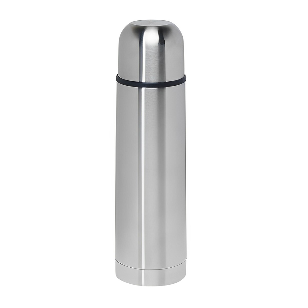 Branded 16 Oz Stainless Steel Thermos Silver