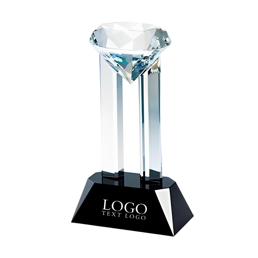 Venus Diamond Award On Black Base With Logo