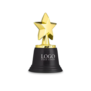 4.5" Plastic Gold Star Award Trophies