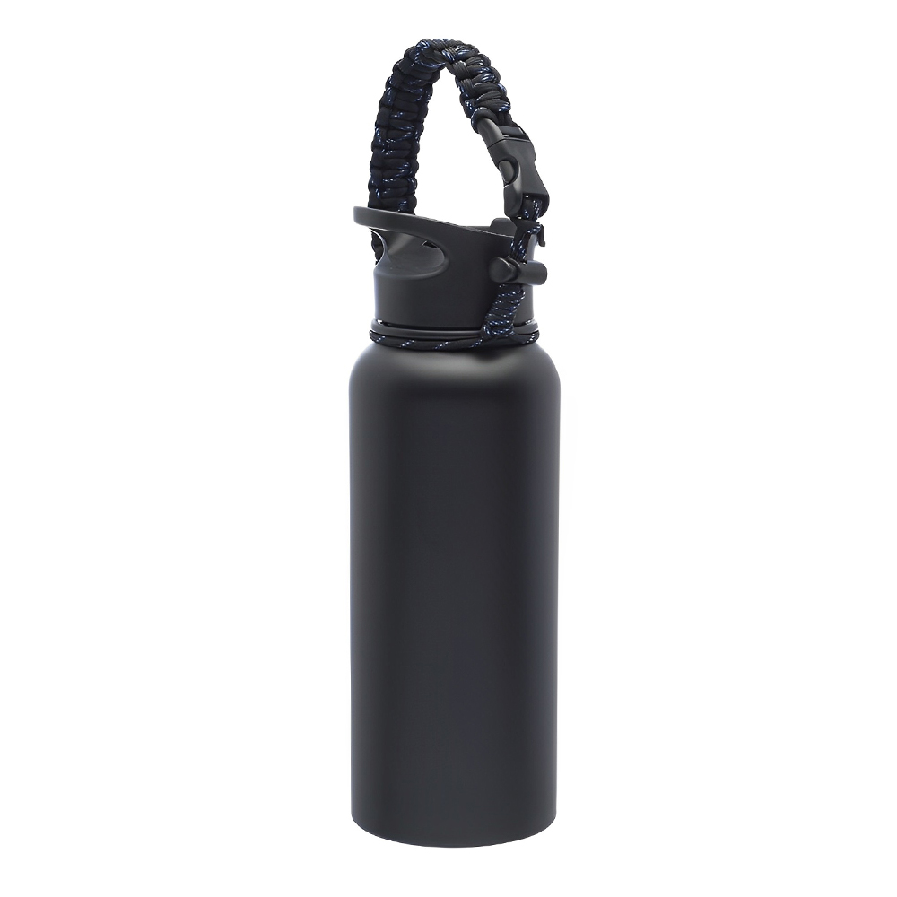 Black 34 oz Stainless Steel Water Bottle