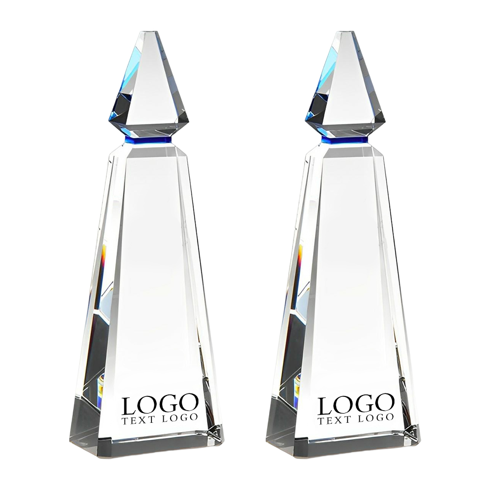Blue Phineal Crystal Award Free Shipping