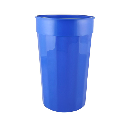 Recyclable 22 oz Fluted Stadium Plastic Cup