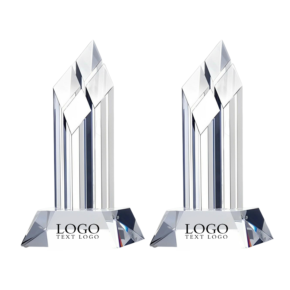 Optical Crystal Superior Diamond Award Free Shipping