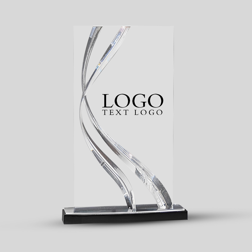 Large Clear Award Personalized