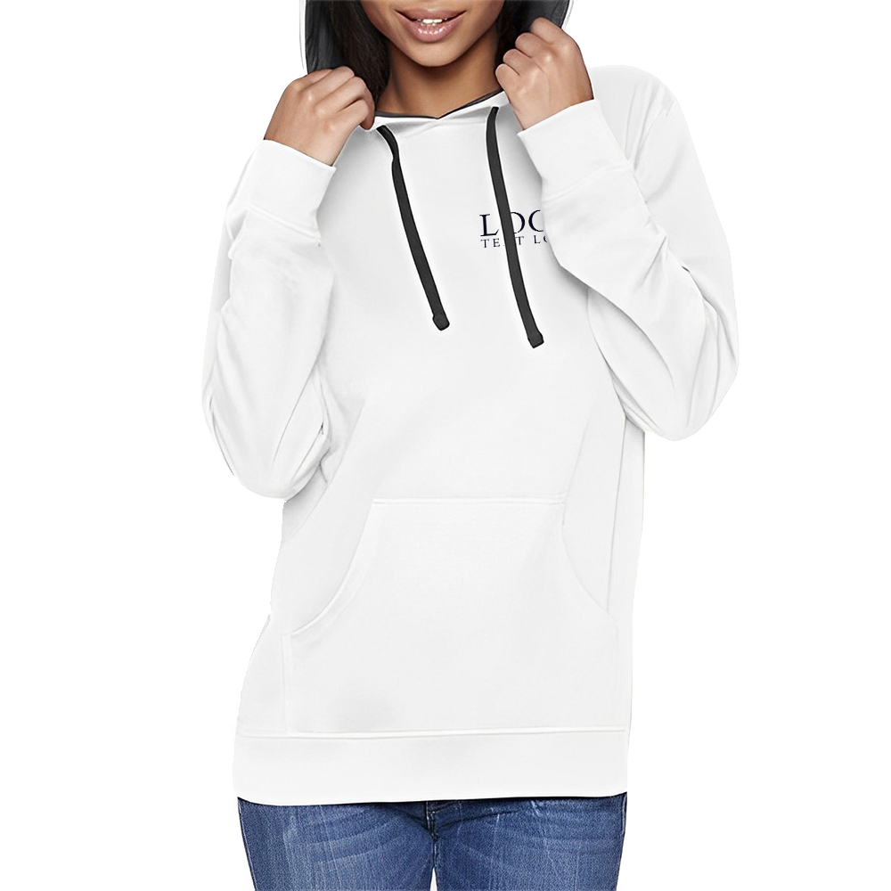 Advertising Next Level Unisex French Terry Pullover Hoody White With Logo