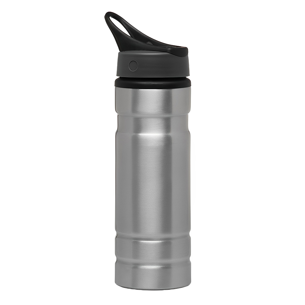 Silver 27 oz Aluminum Water Bottles