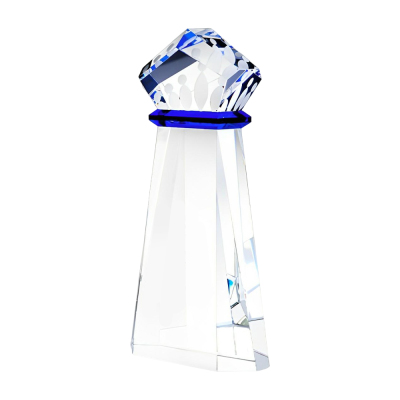 Customized Optical Crystal Crown Achievement Award