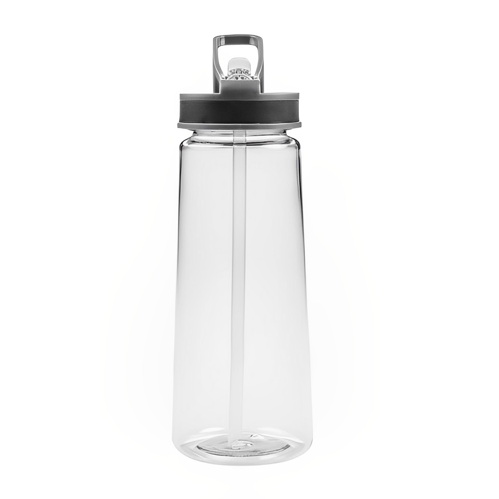 22 oz Sports Water Bottles With Straw Clear