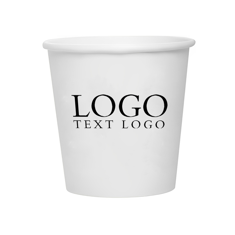 4 oz Paper Hot Cup With Logo