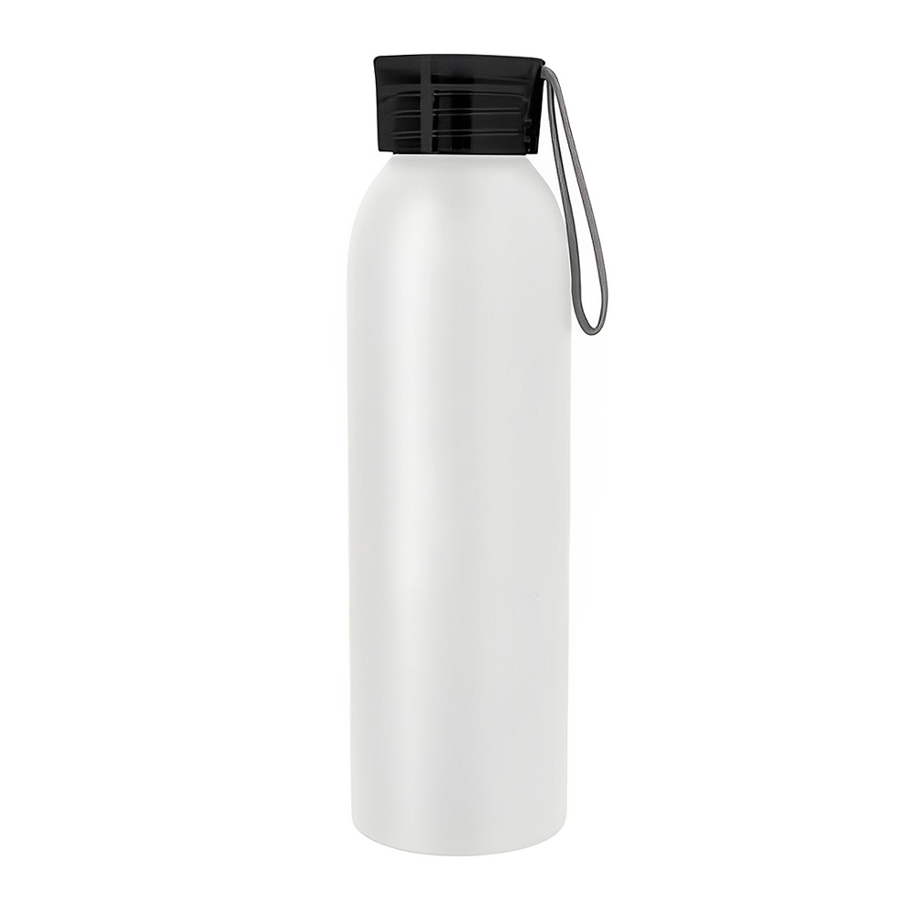Marketing 22 Oz Darby Aluminum Bottle White