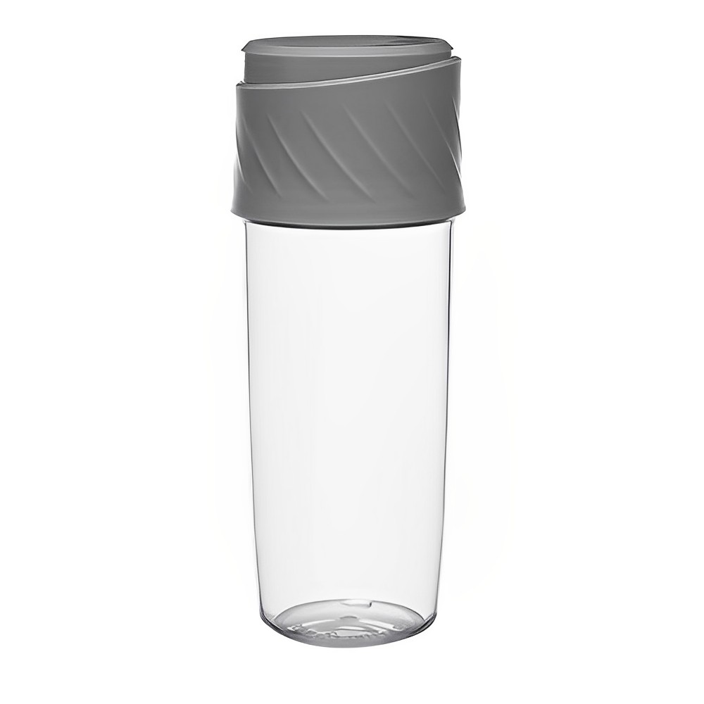 16 oz Dual Sip-N-Snack Tritan Water Bottle Gray