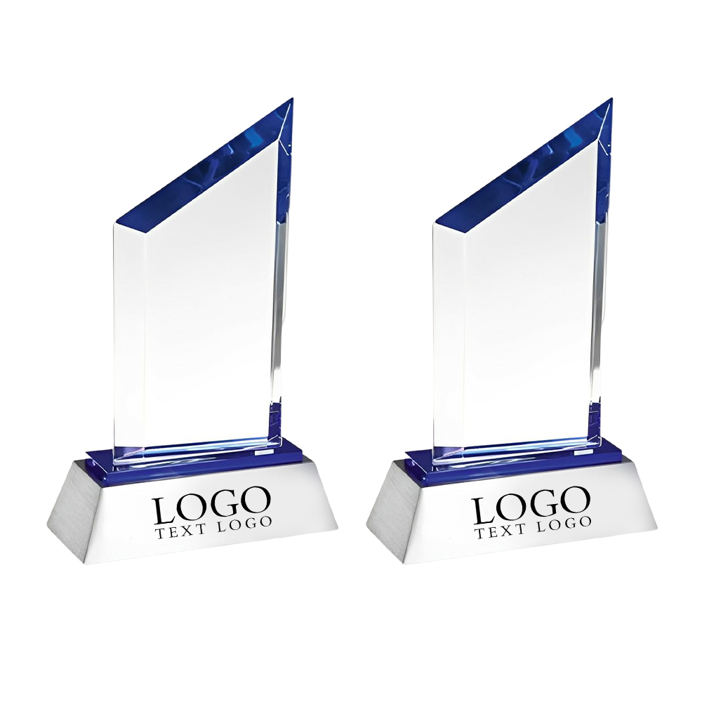 Optic Crystal Blue Sail Award Free Shipping Optic Crystal Blue Sail Award Free Shipping