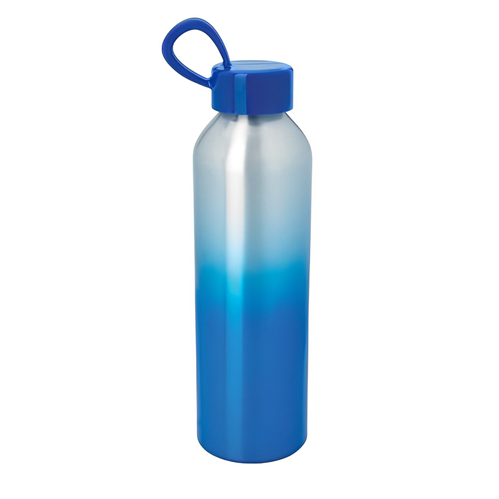 Marketing 21 Oz Aluminum Chroma Bottle Blue