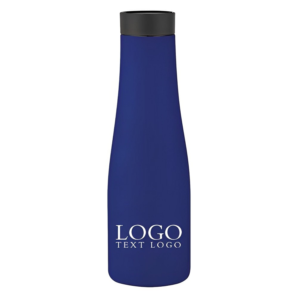20 oz Renew Stainless Steel Bottle Blue With Logo