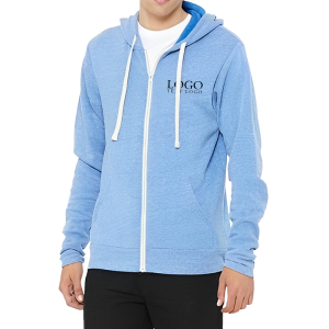Personalized Sponge Fleece Full-Zip Hoodie   