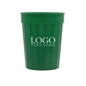 16 oz Fluted Plastic Stadium Cup