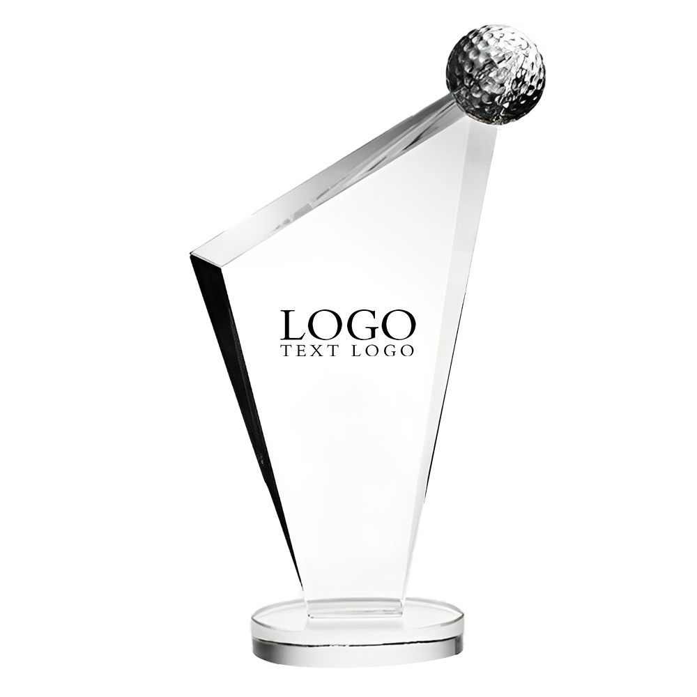 Conception Golf Crystal Glass Award Personalized Conception Golf Crystal Glass Award Personalized
