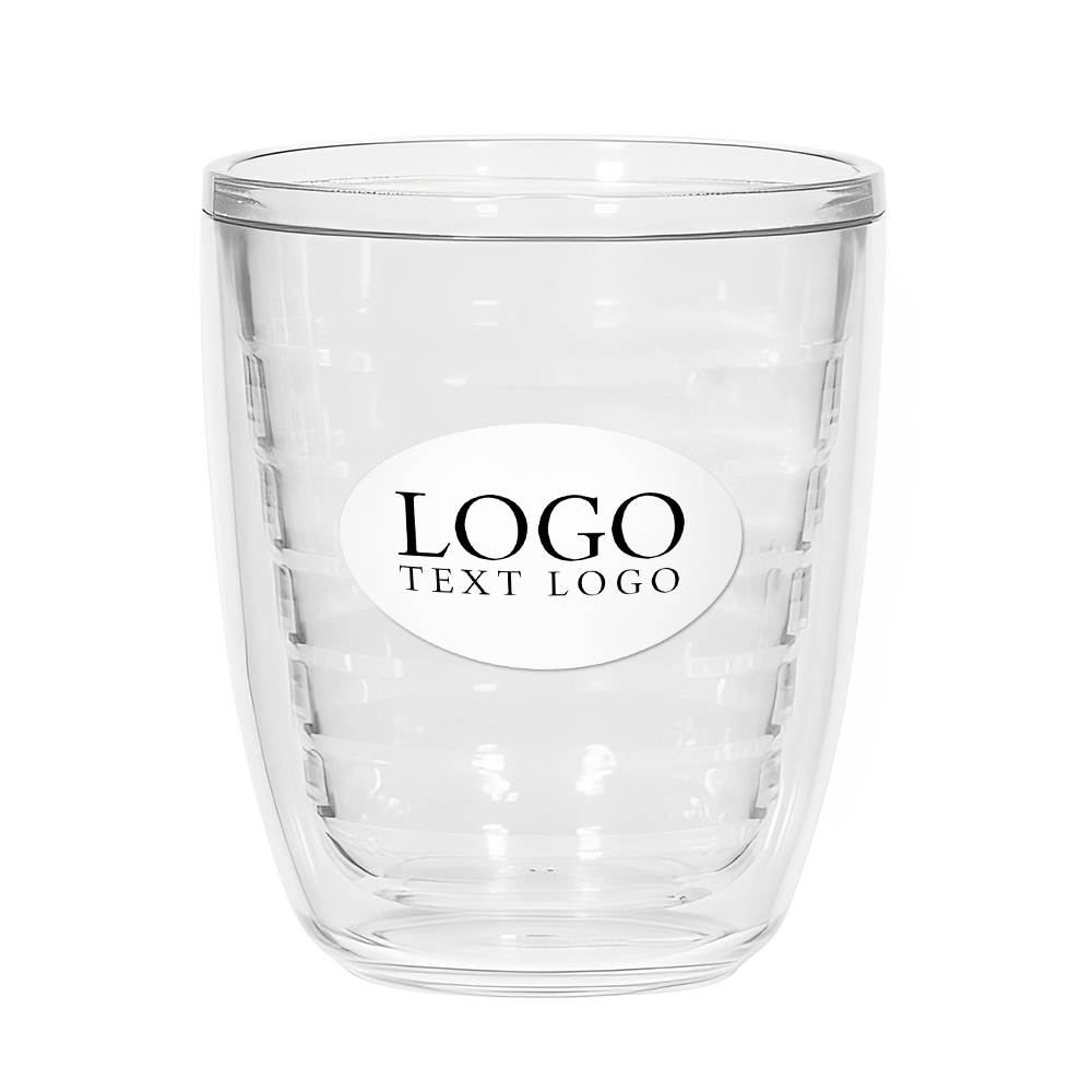 12 oz Double Wall Tumbler With Logo