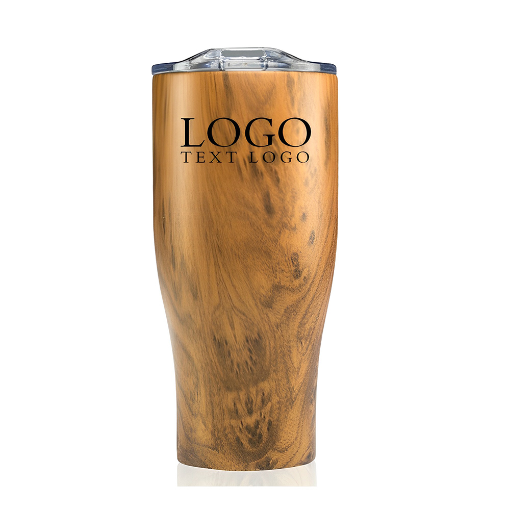 Custom Tumbler Cups Gold Logo