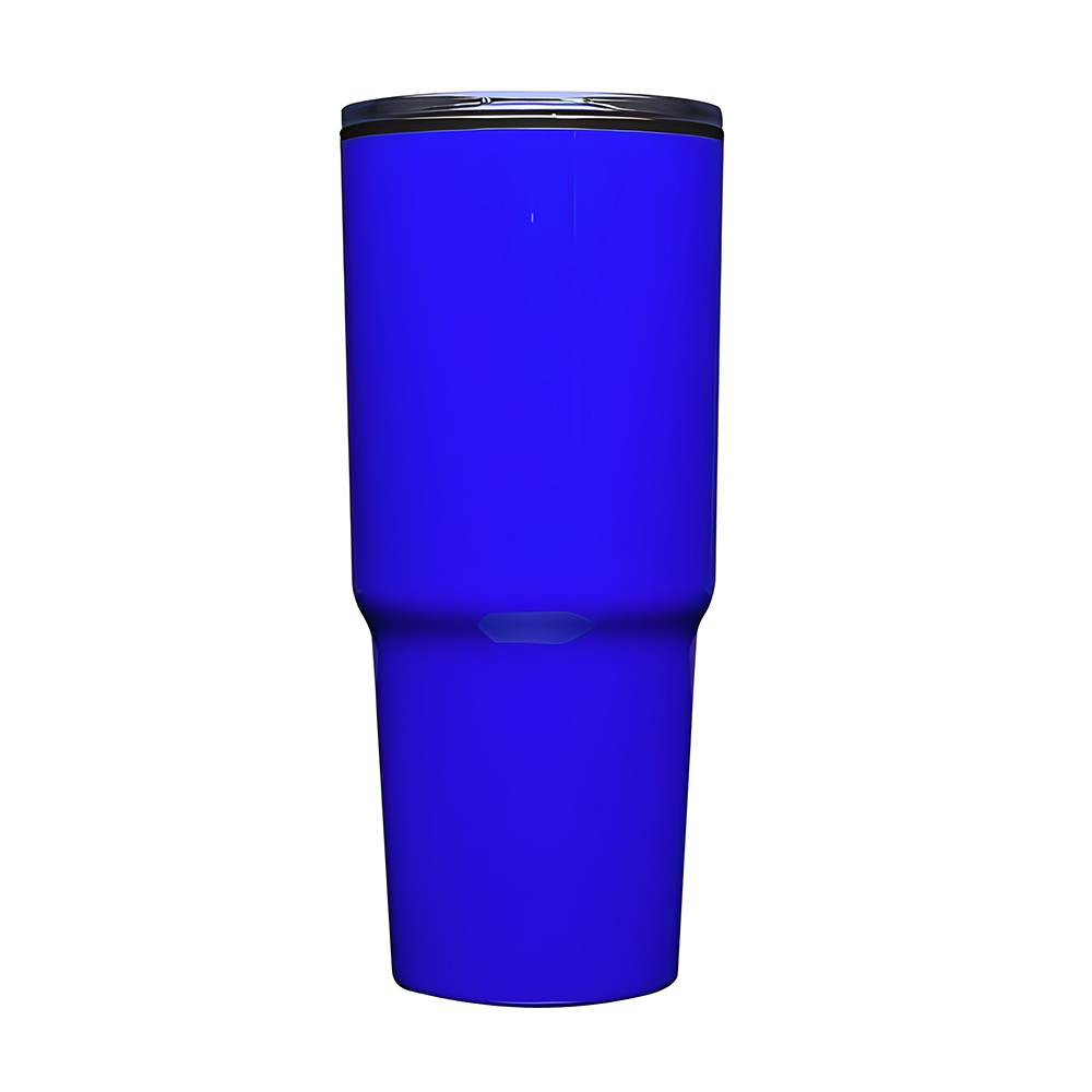 Custom Plastic Coffee Cups Blue