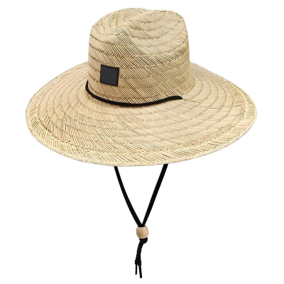 Custom Straw Hat With Patch