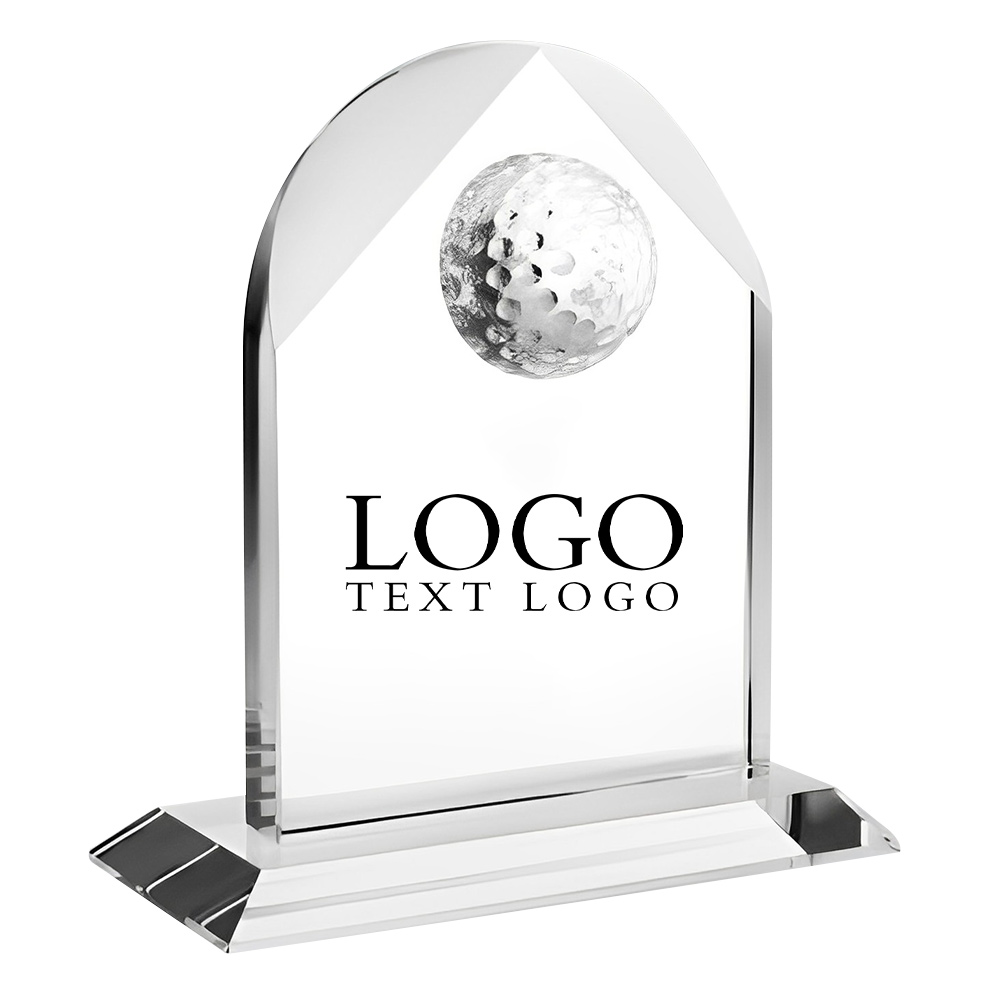 Distinguished Golf Arch Crystal Award Marketing