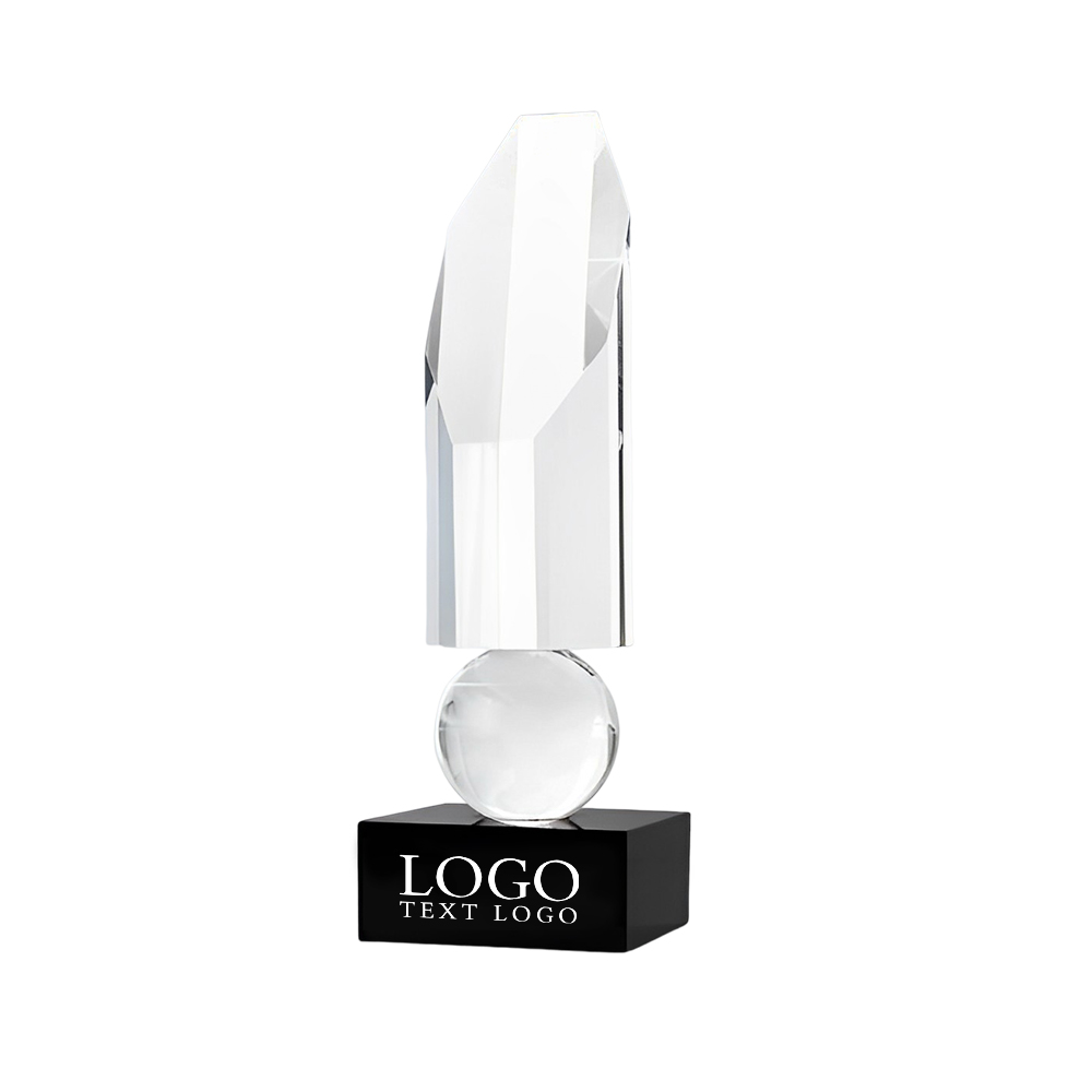Balanced World Optical Crystal Award With Logo