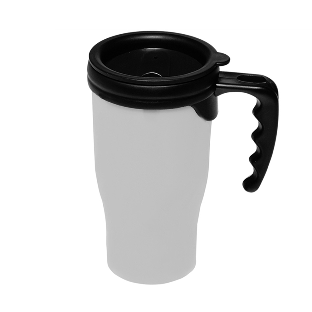 Custom Plastic Coffee Cups White