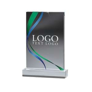 Lucite Tablet Award On Clear Base