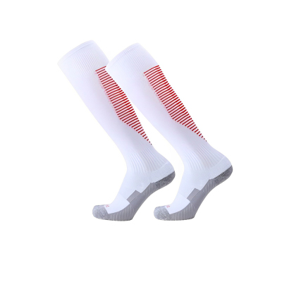 Stripe Knee High Athletic Crew Socks