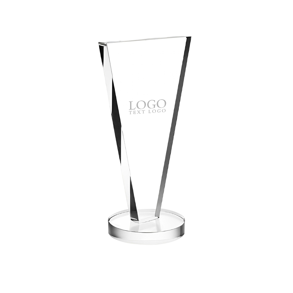 Success Optic Crystal Award With Logo Success Optic Crystal Award With Logo