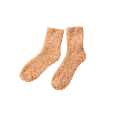 Customized Fuzzy Ankle Socks